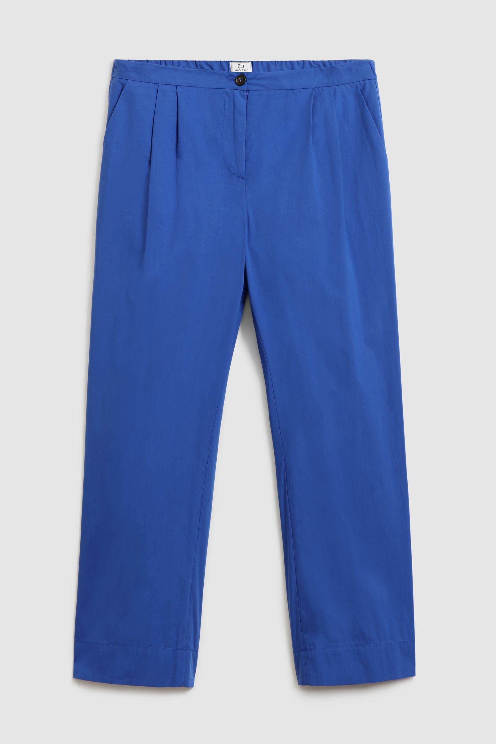 Pantalones de popelina de algodón azul photo 4 | Woolrich
