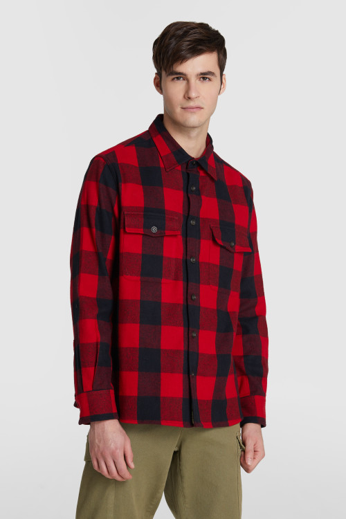 woolrich flannel lined jacket