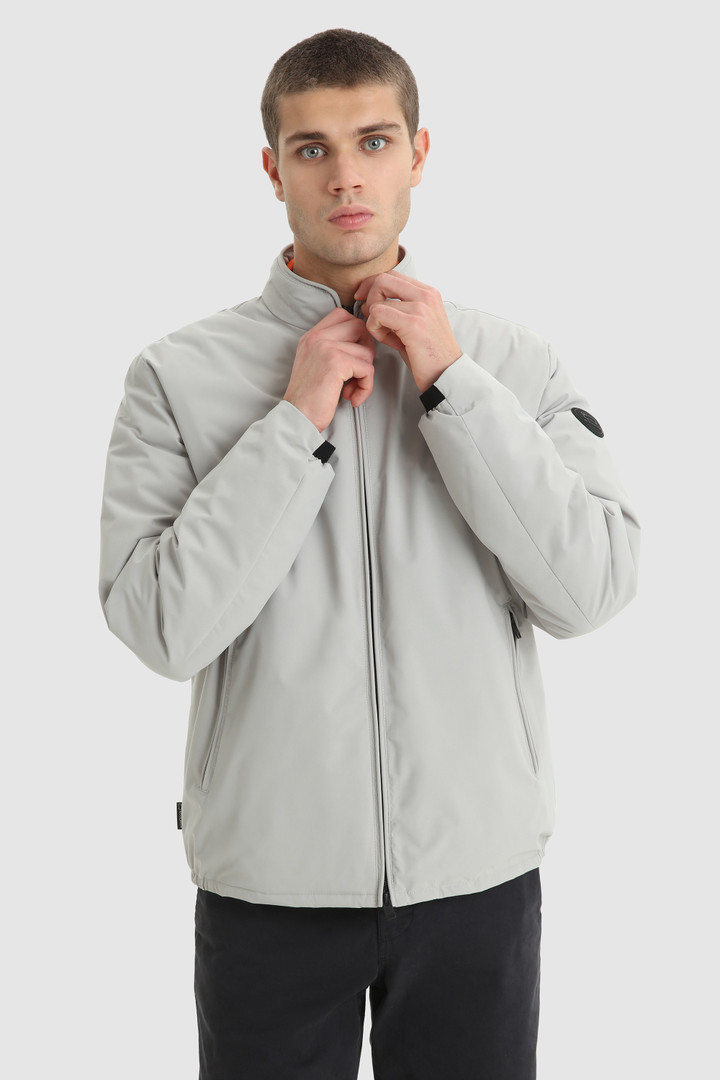 Zweilagige, wattierte Sailing-Bomberjacke Grau | Woolrich