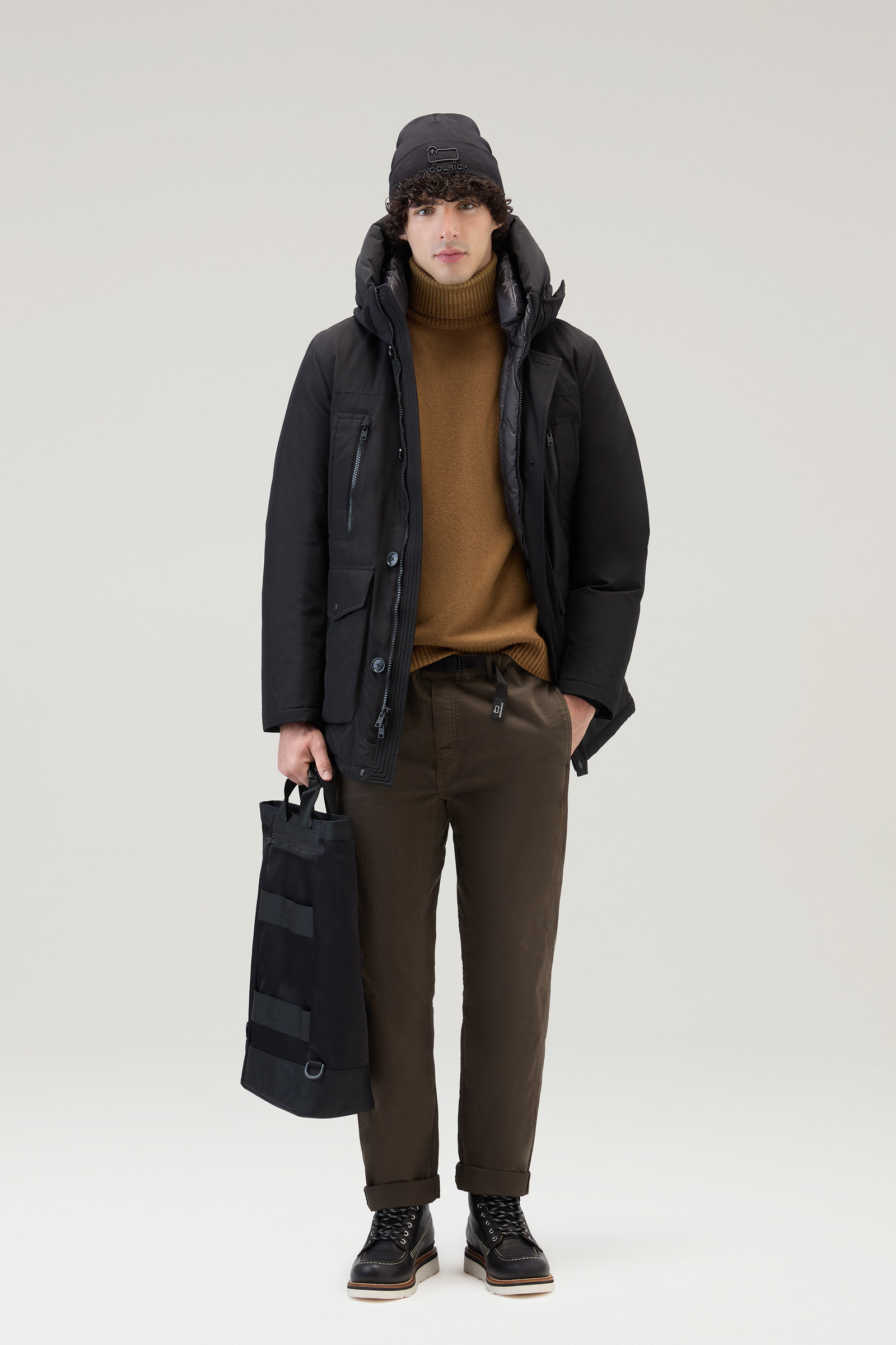 Arctic Parka Evolution de Ramar Cloth negro photo 2 | Woolrich