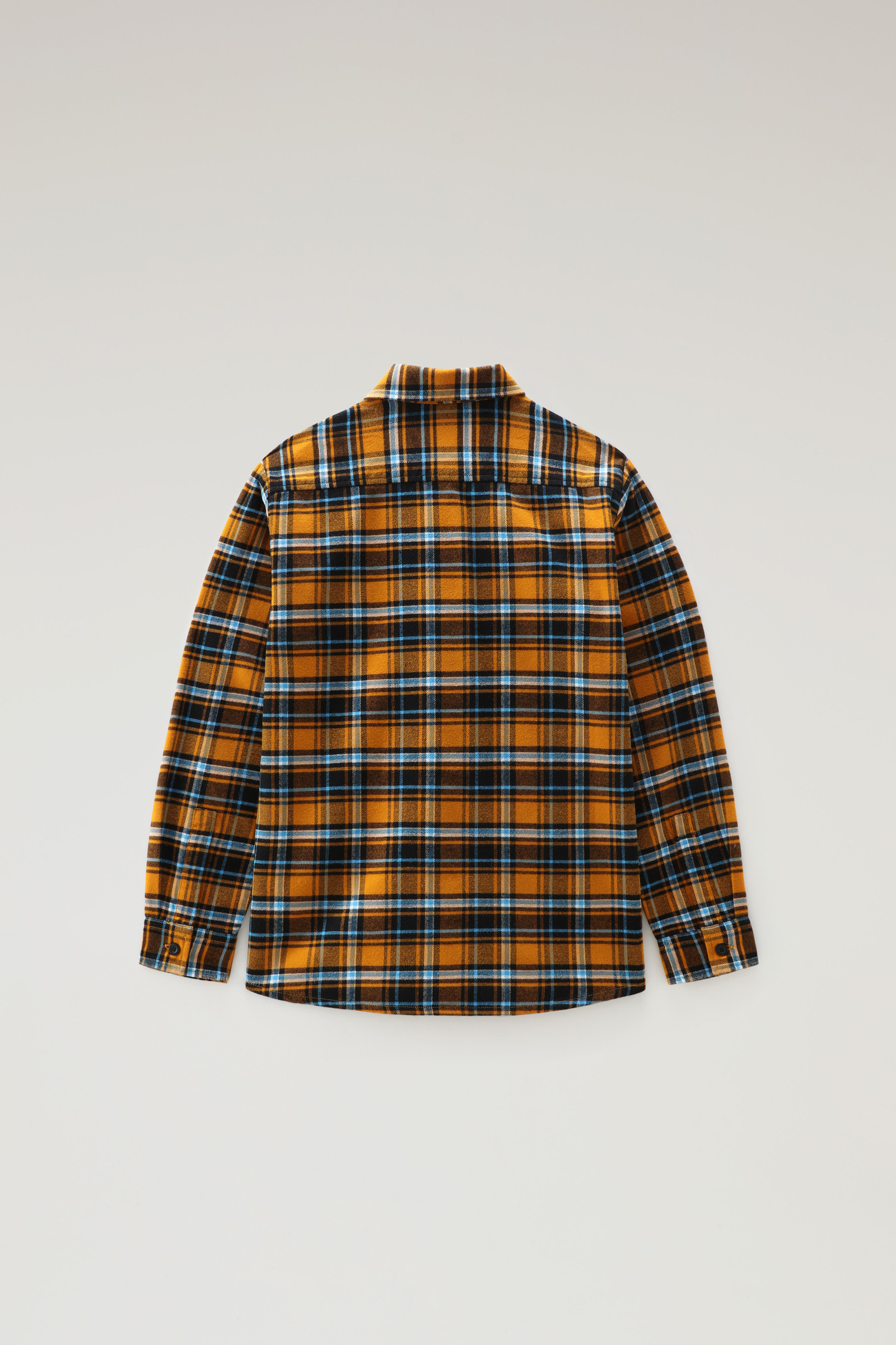 Camisa de franela para niños con estampado de cuadros Amarillo photo 2 | Woolrich