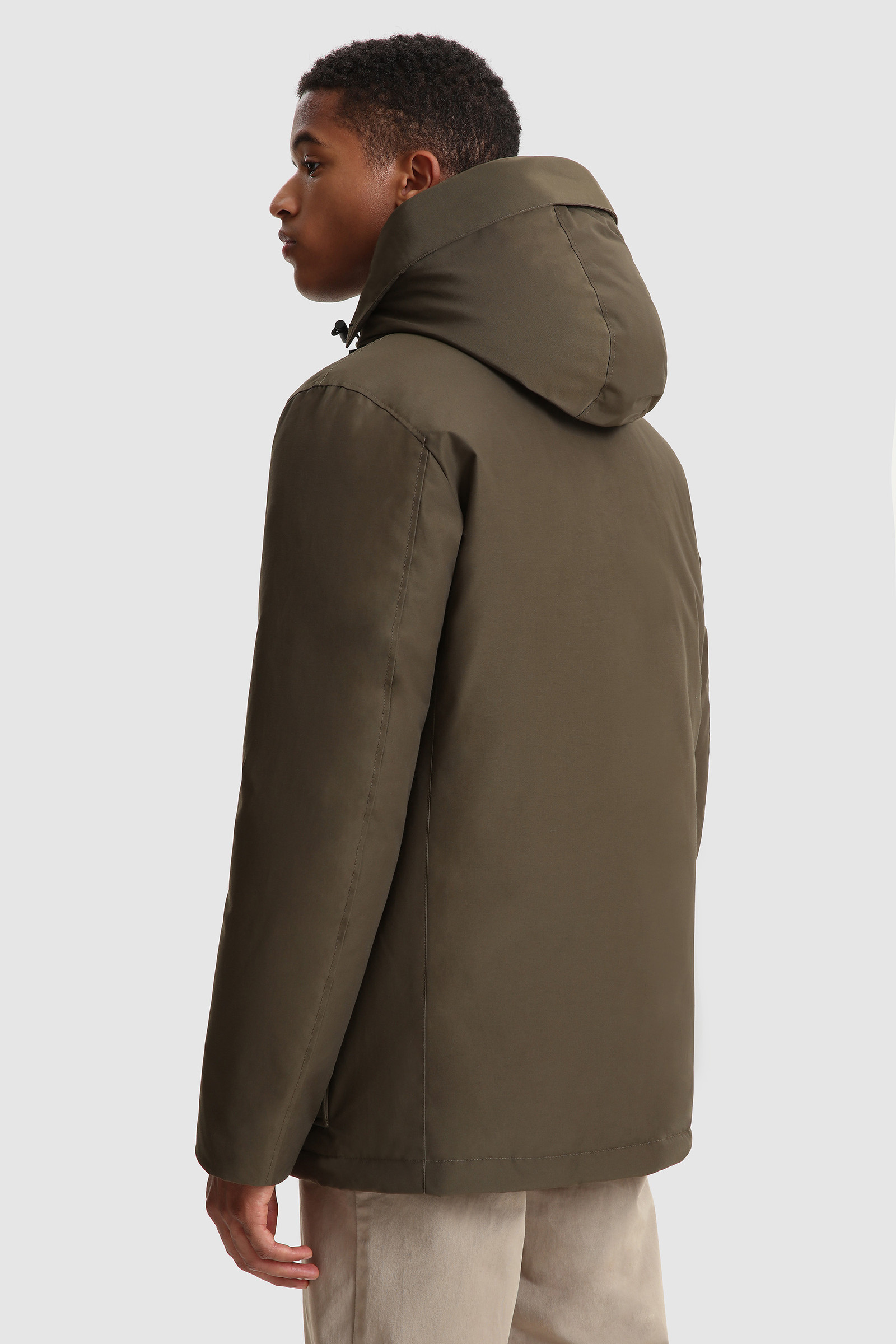 Arctic Anorak with Removable Fur Green photo 4 | Woolrich