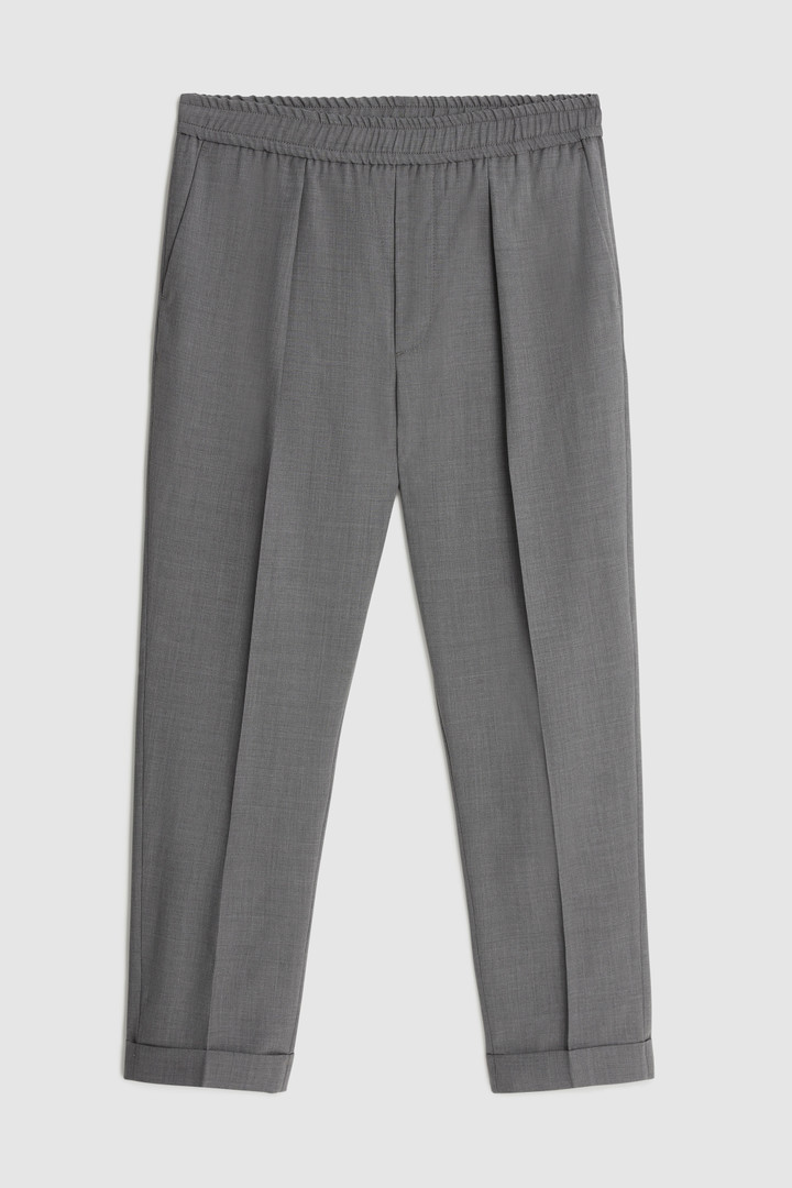Merino koel wollen broek