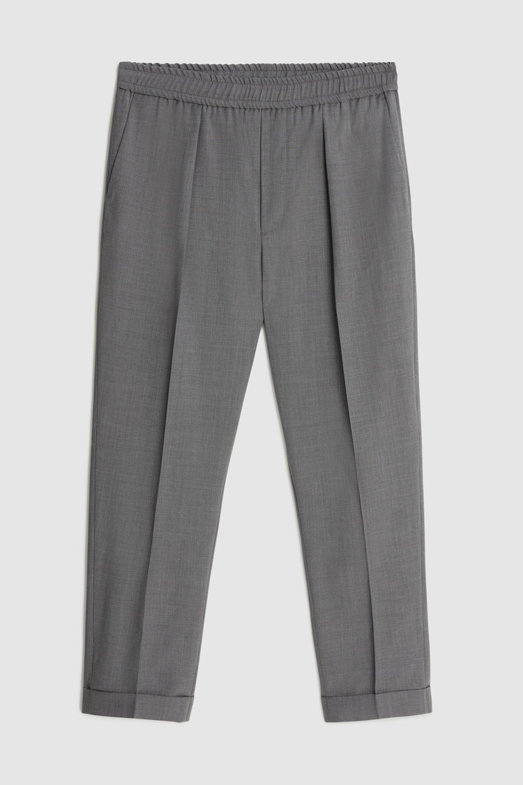 Merino koel wollen broek