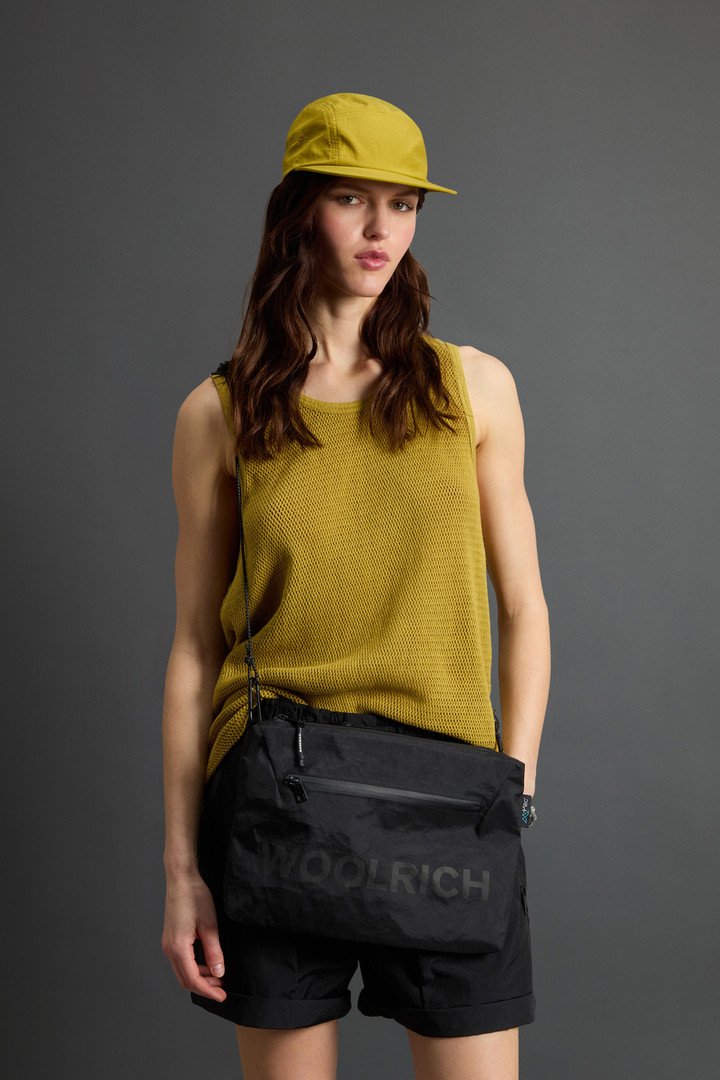 Crossbody Bag with Logo in X-PAC by Todd Snyder Black photo 9 | Woolrich