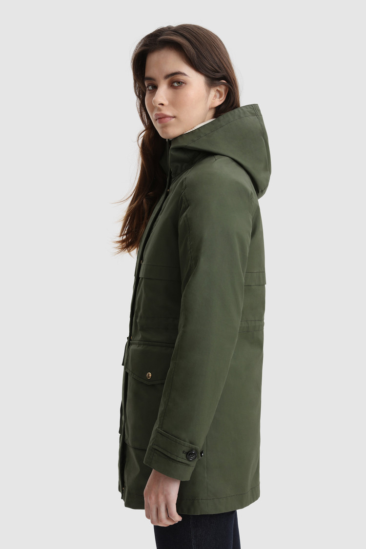 Conway Parka 2 in 1 in cotone cerato British Millerain