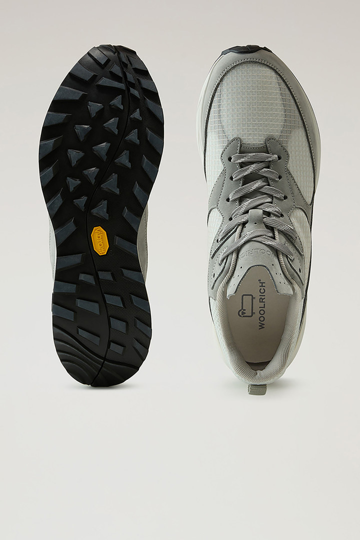 Running Sneakers in Ripstop Fabric Gray photo 4 | Woolrich