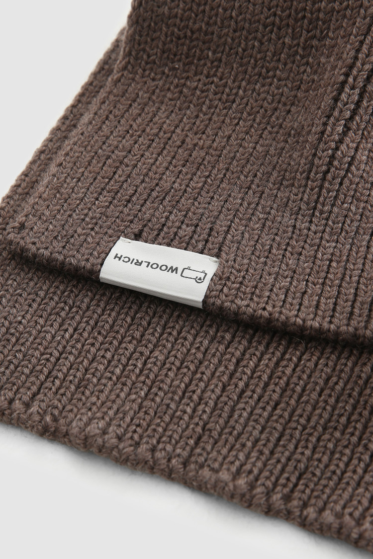 Ribbed virgin wool Scarf