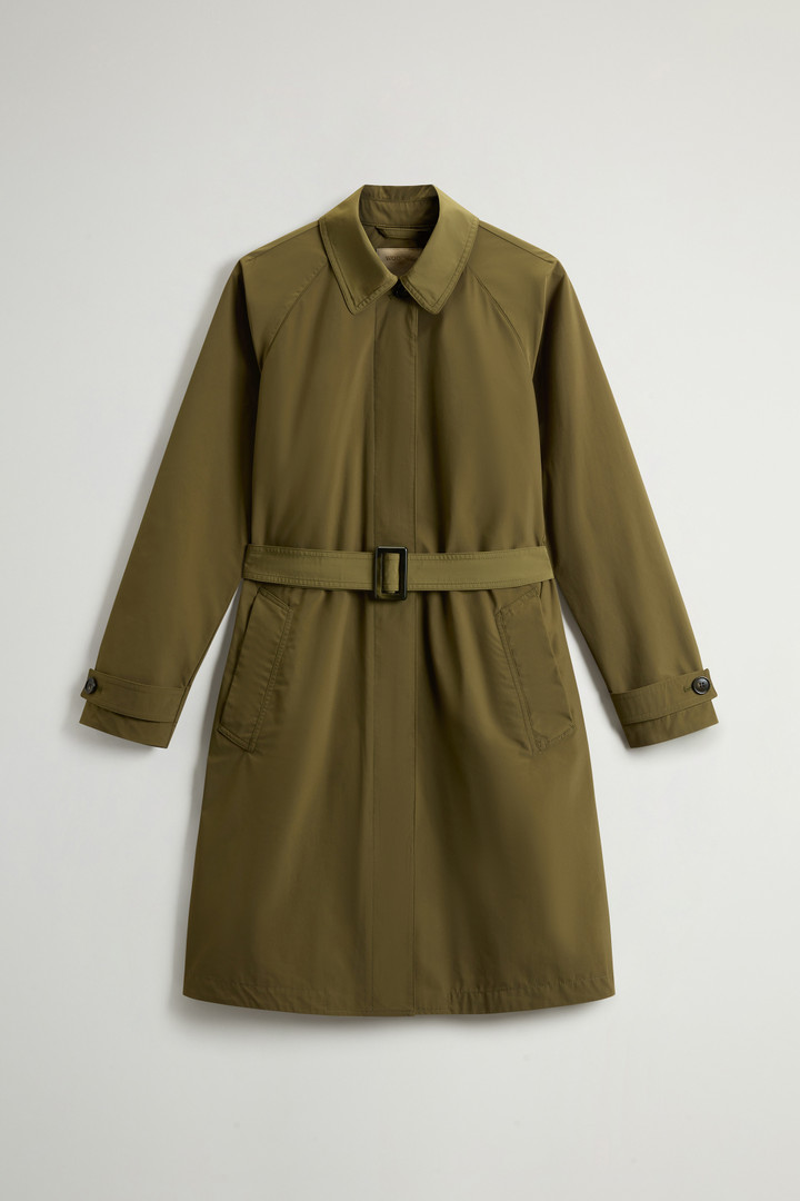 Urban Touch Trench Coat Green photo 5 | Woolrich