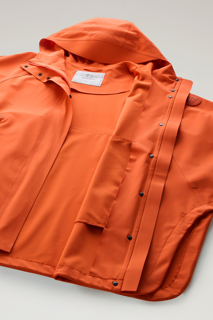 High Tech Hooded Nylon Puffer Jacket Orange photo 10 | Woolrich