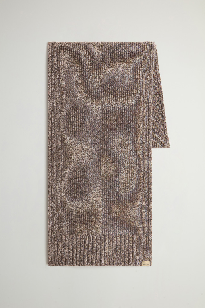Sciarpa in pura lana mouliné Marrone photo 1 | Woolrich