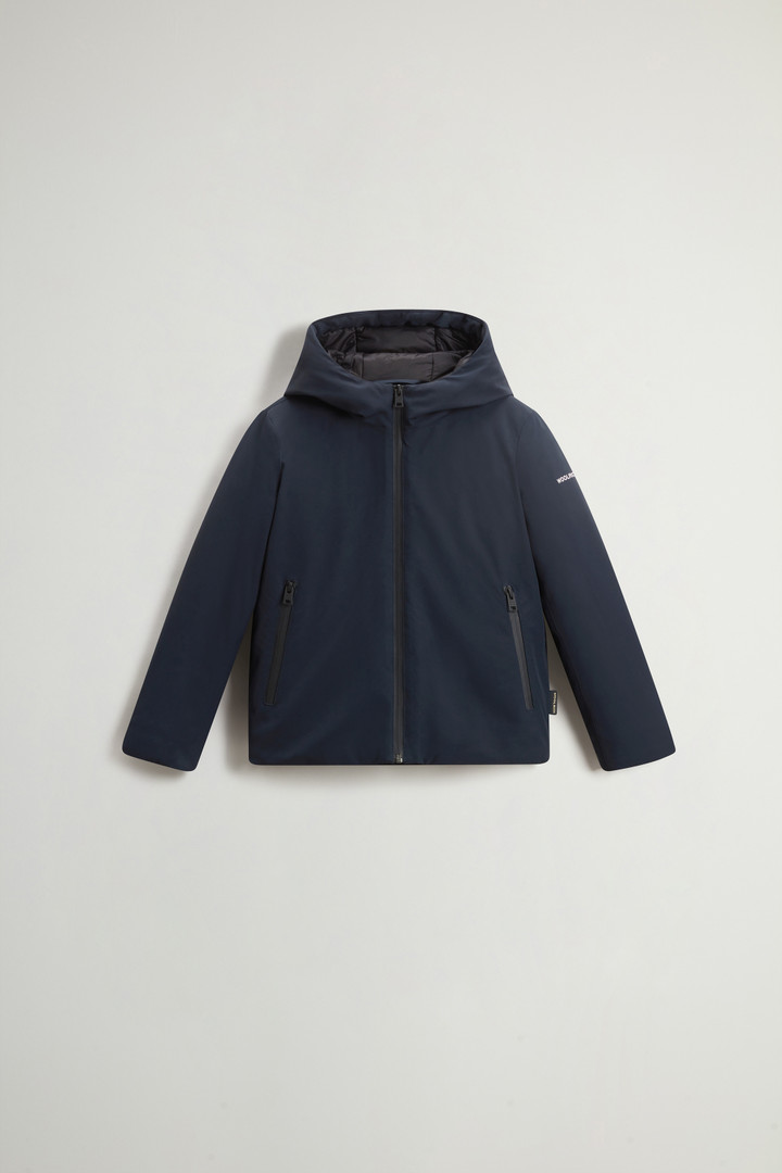 Boys’ Pacific Jacket in Two-layer Fabric Blue photo 1 | Woolrich