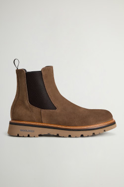 Folk fashion gentleman chelsea boot for men in brown