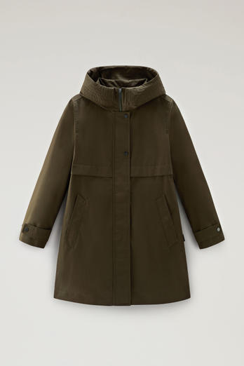 Havice Lightweight Parka in Best Cotton Green | Woolrich