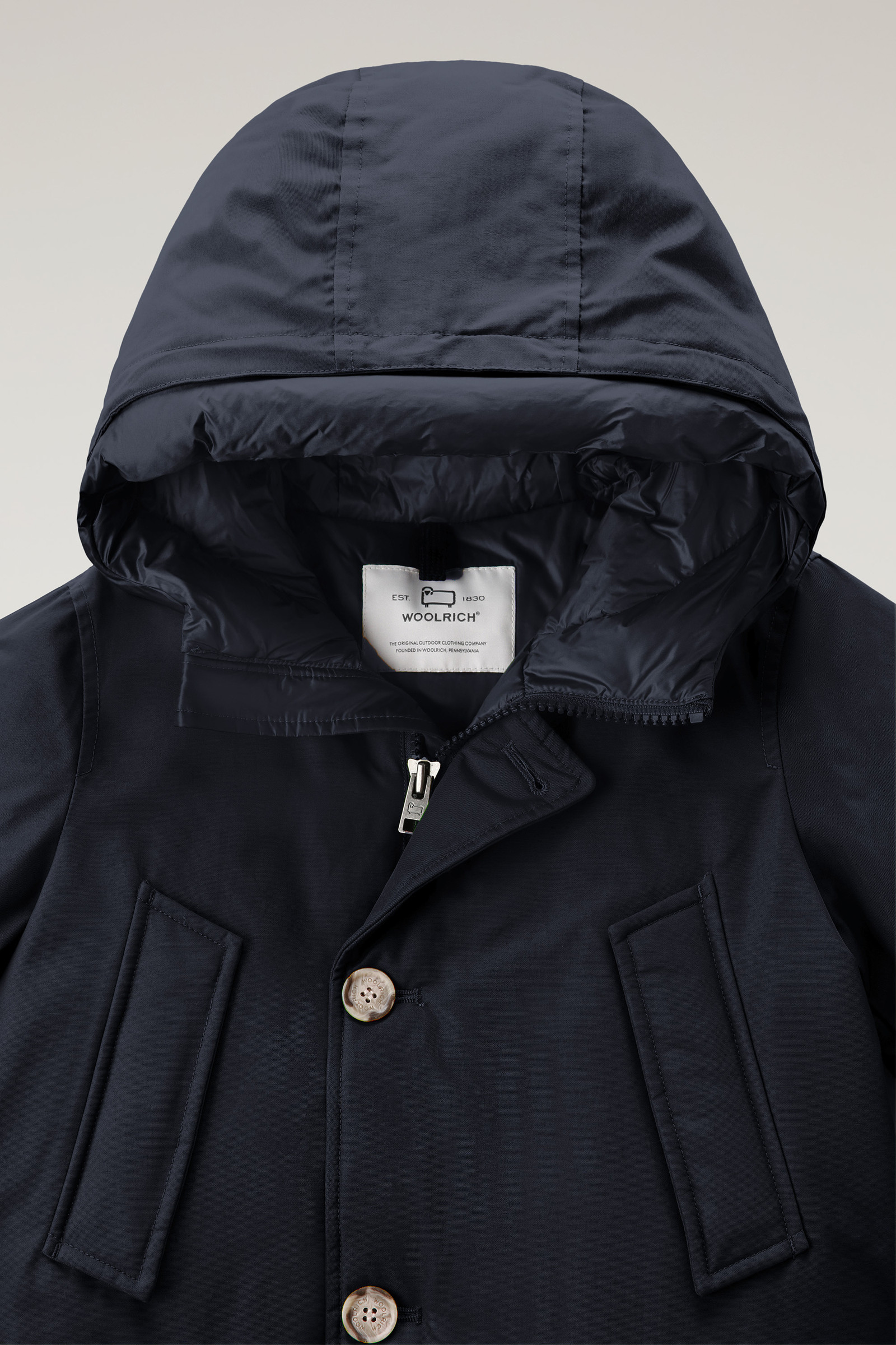 Arctic Parka pour garçon en Ramar Cloth bleu photo 3 | Woolrich