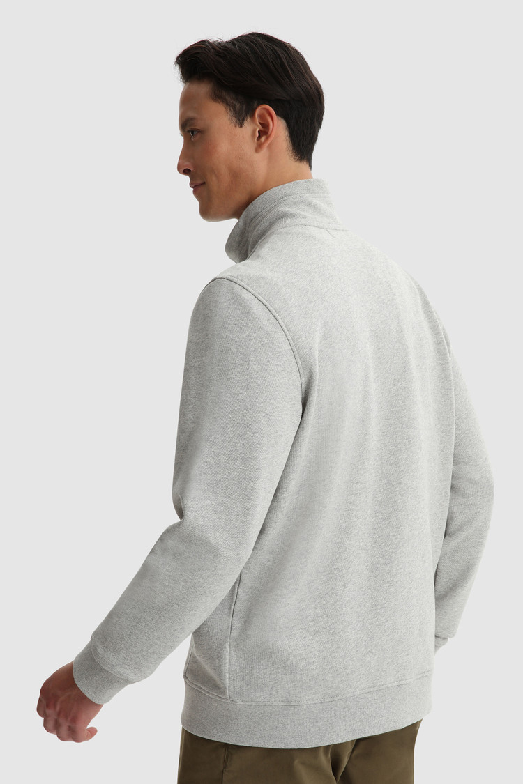 Essential Track sweater with embroidered logo