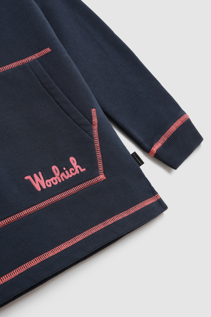 Hoody voor meisjes met kangoeroezak