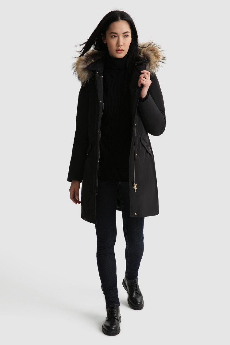 Modern Vail Parka con cappuccio removibile