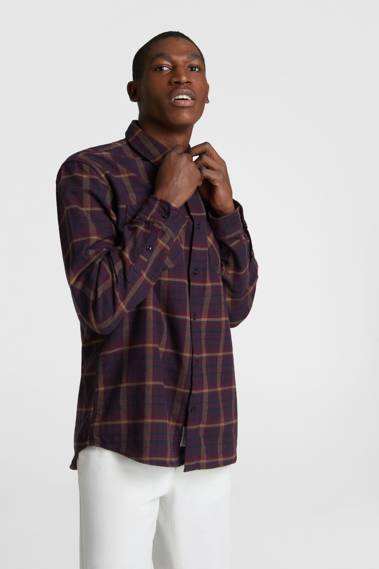 Camicia Classica In Flanella
