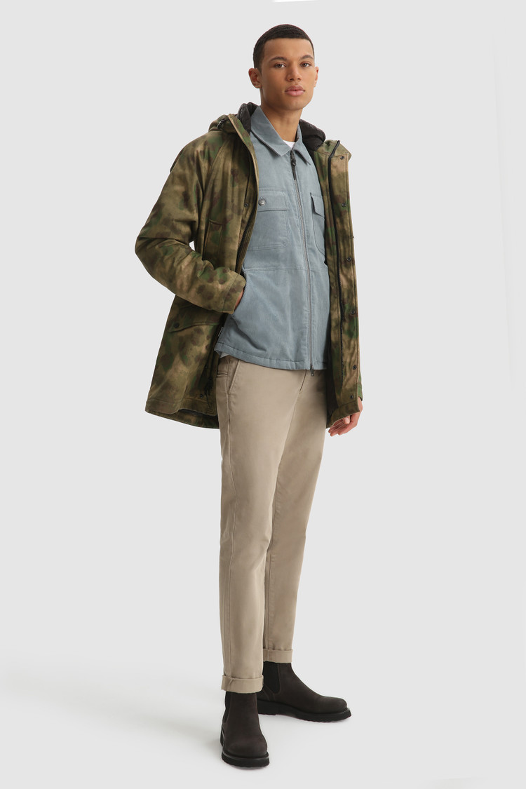 Camisa Stag de terciopelo con relleno de Primaloft