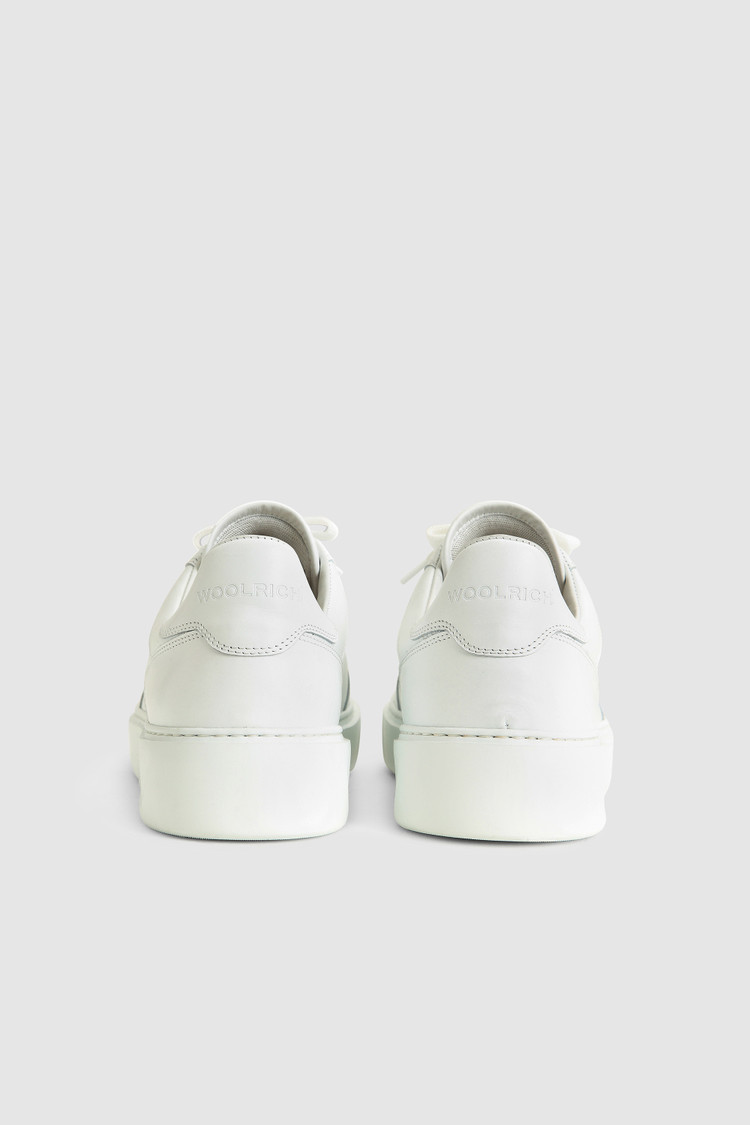 Sneakers de tennis classiques en cuir de veau