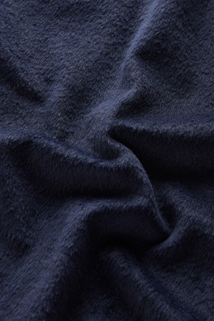 Overshirt in Wool Blend Blue photo 5 | Woolrich