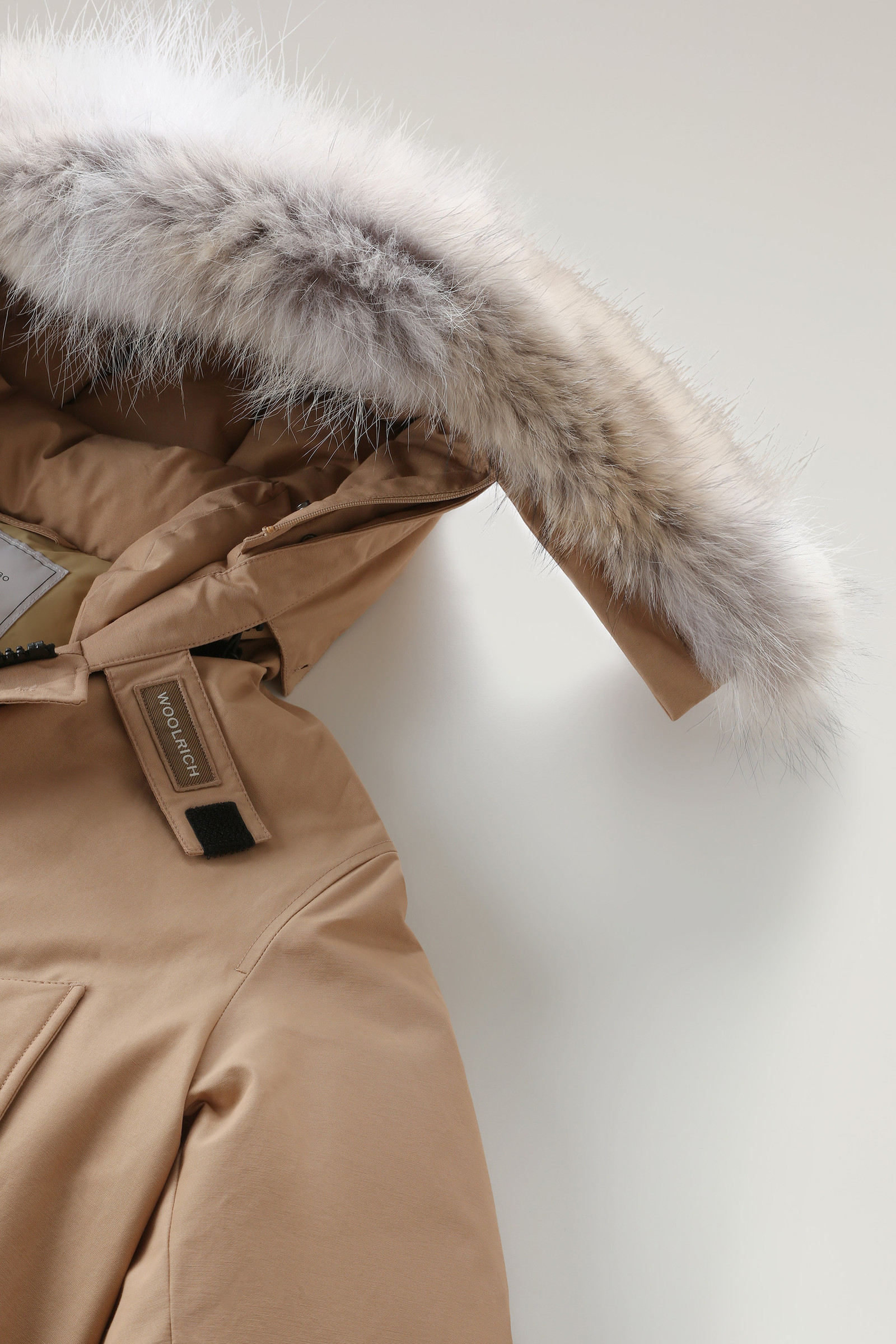 Arctic Anorak with Detachable Fur Beige photo 8 | Woolrich