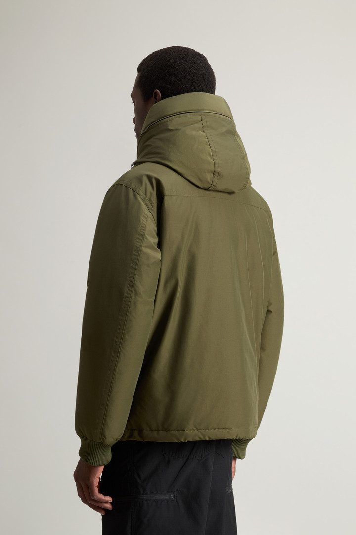 Ramar Cloth Bomber Jacket with Hood Green photo 3 | Woolrich