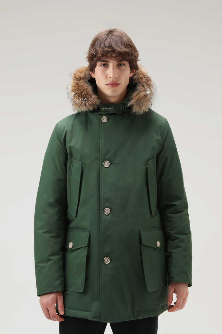 Woolrich Men Waxed Green Size Xxl In Waxed Green