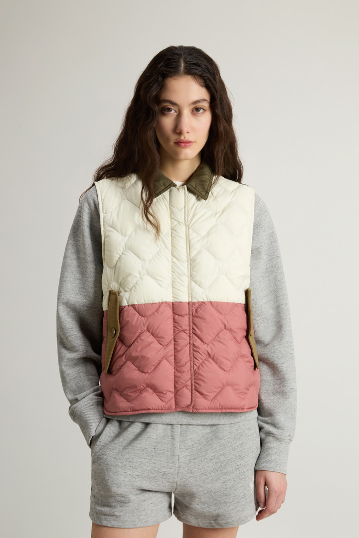 Quilted Microfiber Heritage Vest Multicolor photo 1 | Woolrich