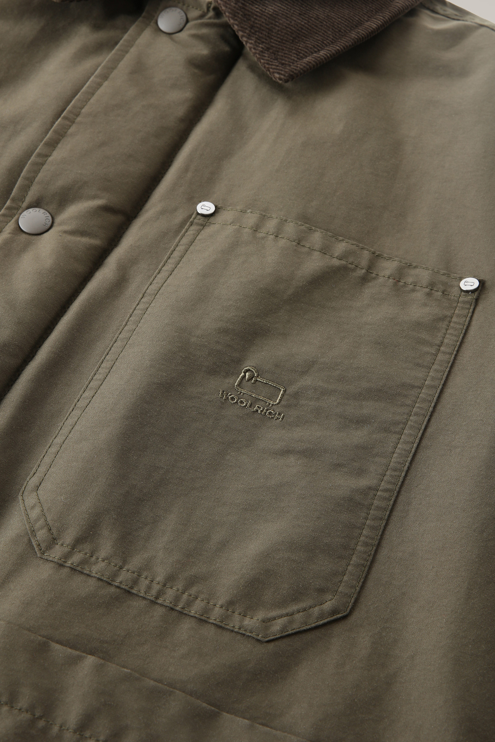 Work Duster Jacket in Eco Ramar Green photo 7 | Woolrich