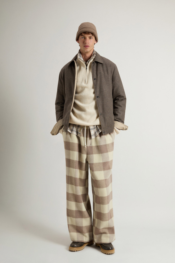 Giacca a camicia Keating in misto lana italiana riciclata Marrone photo 2 | Woolrich