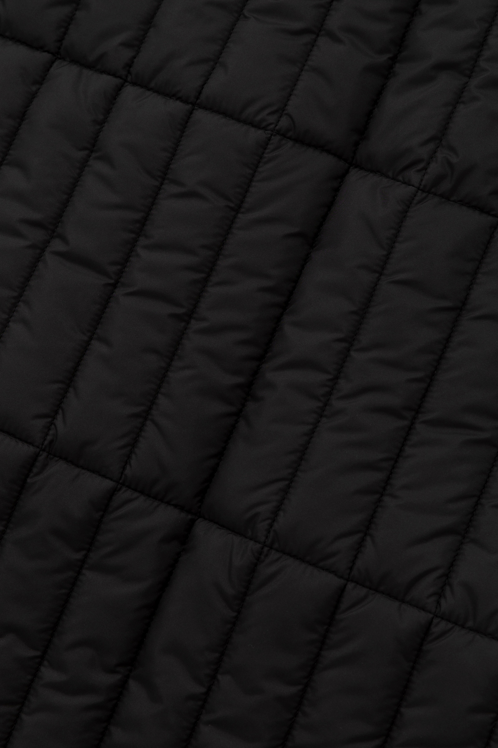 Veste sans manches en microfibre matelassée avec poches Aimé Leon Dore / Woolrich noir photo 2 | Woolrich