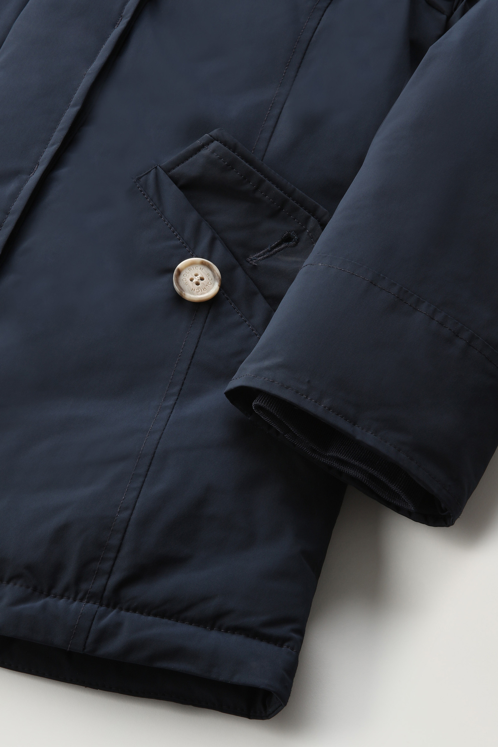 Luxury Arctic Parka en Urban Touch pour fille avec fourrure de cachemire bleu photo 5 | Woolrich