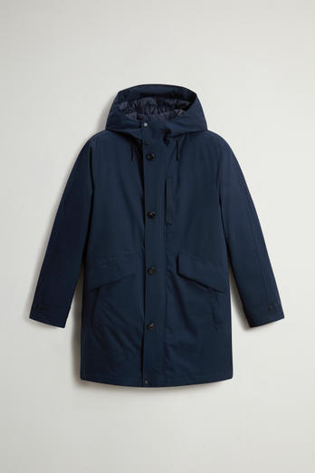 3-in-1 Weaver Coat with Reversible Inner Jacket Blue | Woolrich