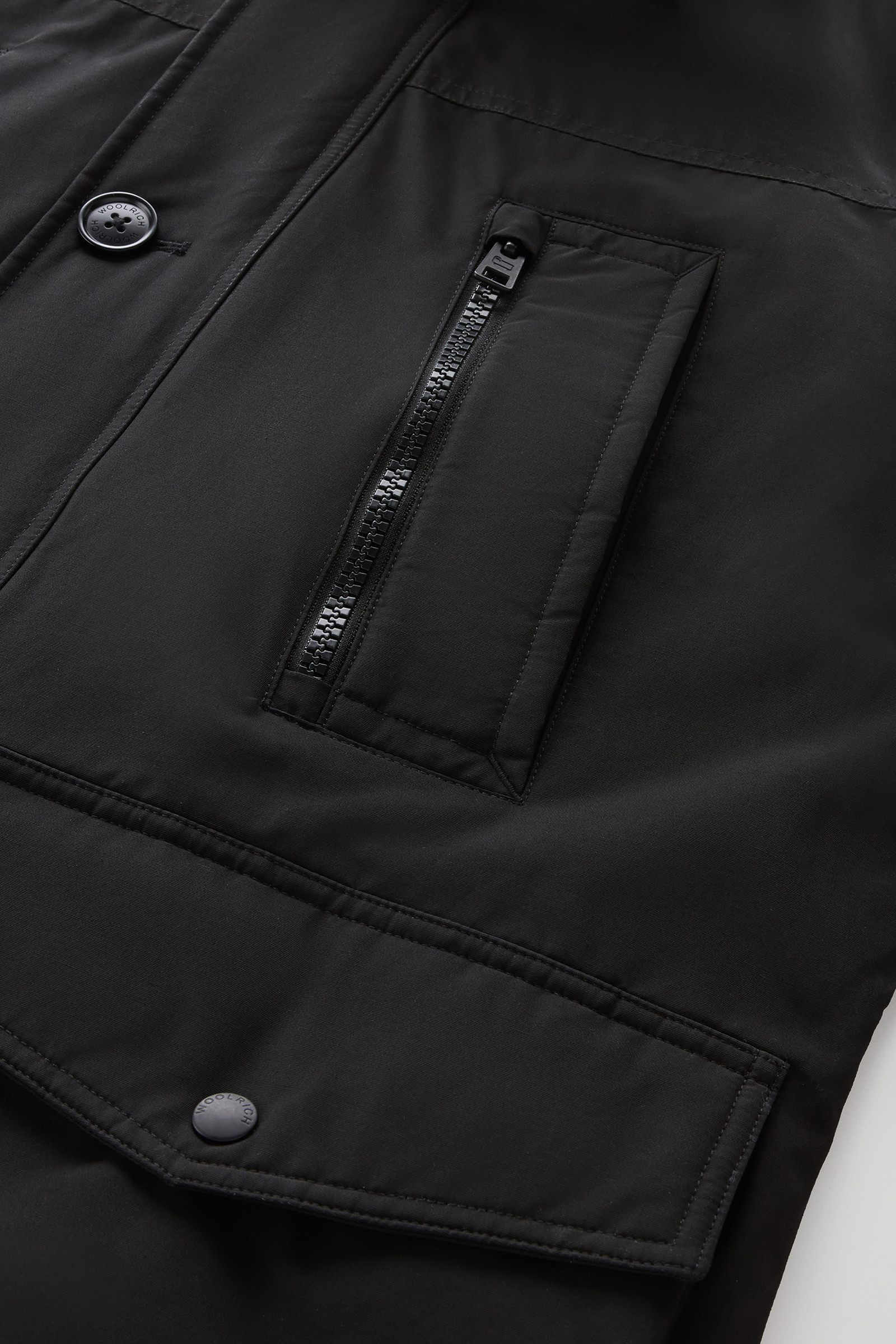 Arctic Parka Evolution de Ramar Cloth negro photo 9 | Woolrich