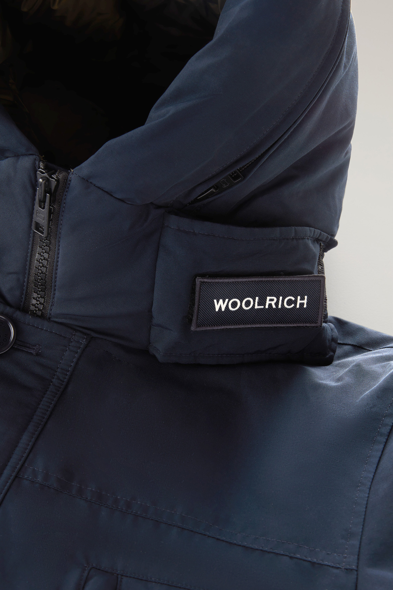 Arctic Parka Evolution aus Ramar Cloth blau photo 8 | Woolrich