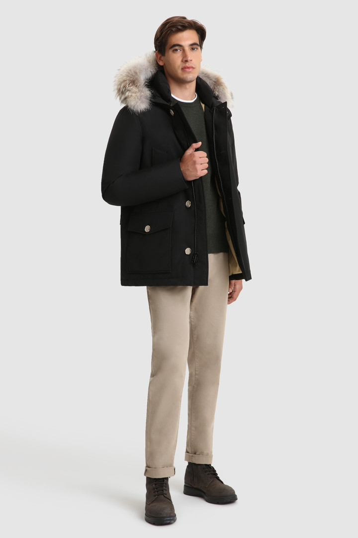 Arctic Anorak with Removable Fur Black photo 2 | Woolrich