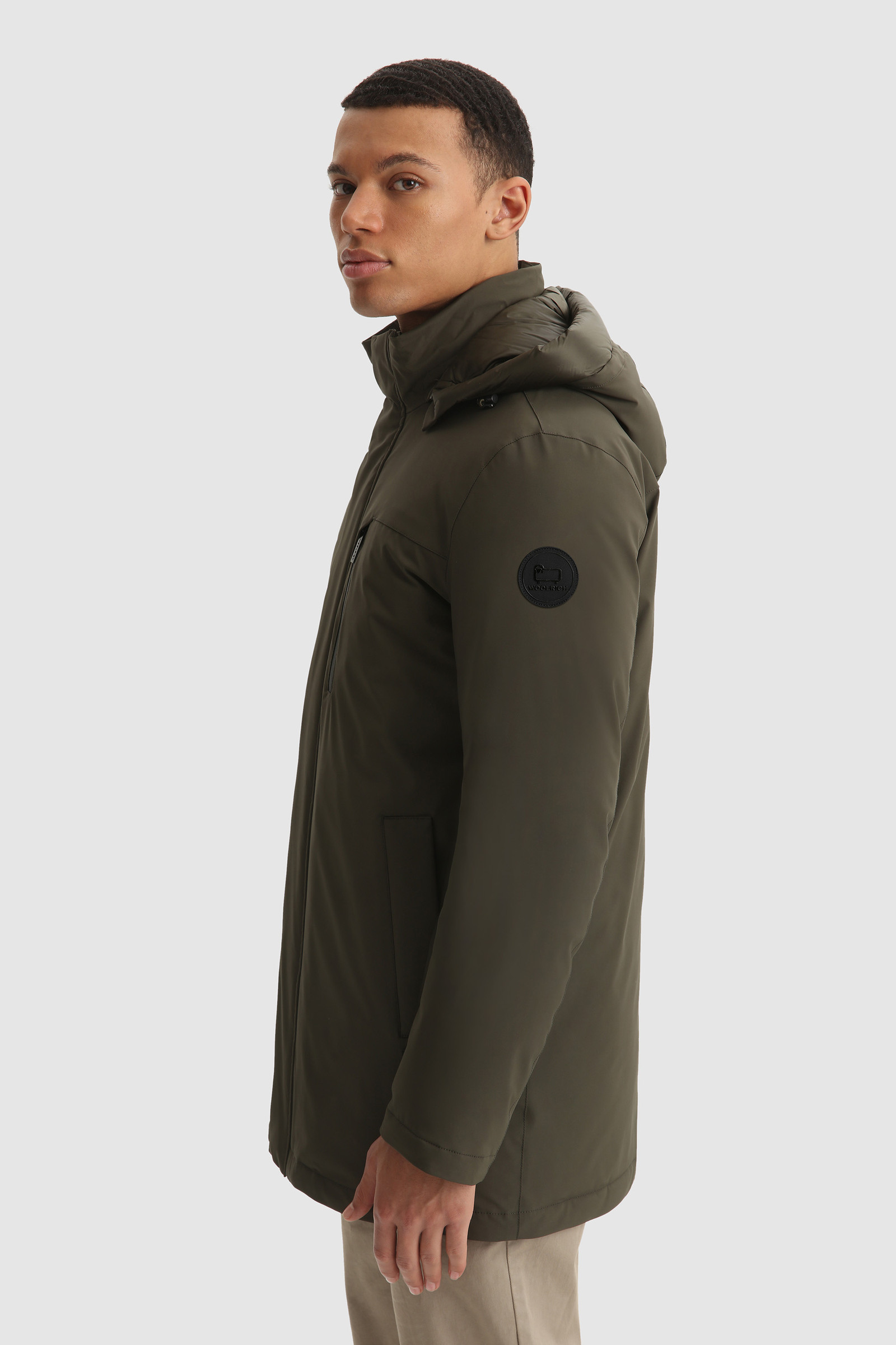 Stretch-Mountain Parka mit Graphene-Wattierung Grün photo 3 | Woolrich