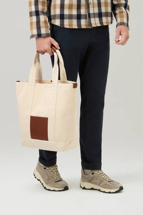 «Tote bag» Premium Blanco photo 2 | Woolrich