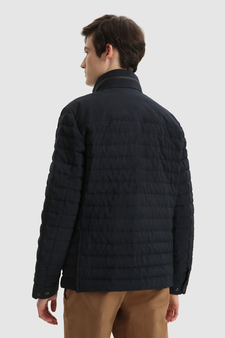 City Field Jacket in wool effect fabric