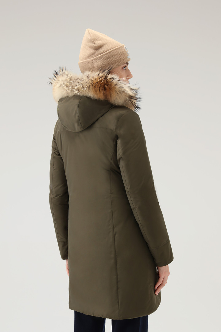 Women s Boulder Coat in Urban Touch green Woolrich NO