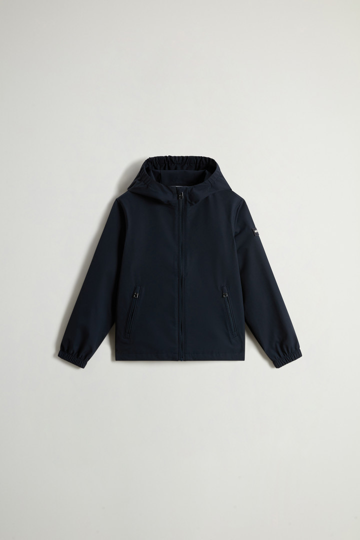 Woolrich Boys’ Jacket In Two-layered Fabric Blue Size 16