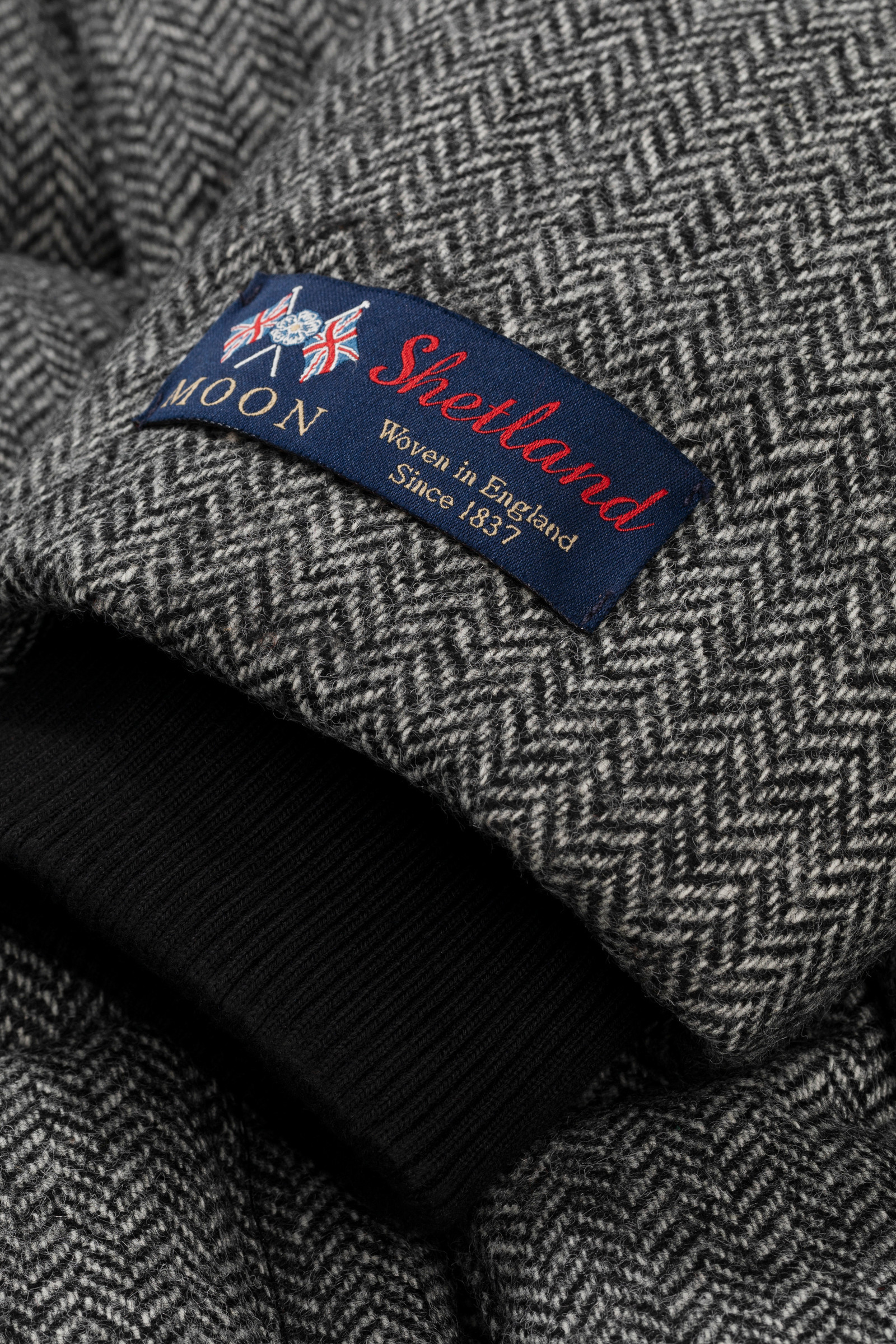 Aimé Leon Dore / Woolrich Parka in lana pregiata herringbone