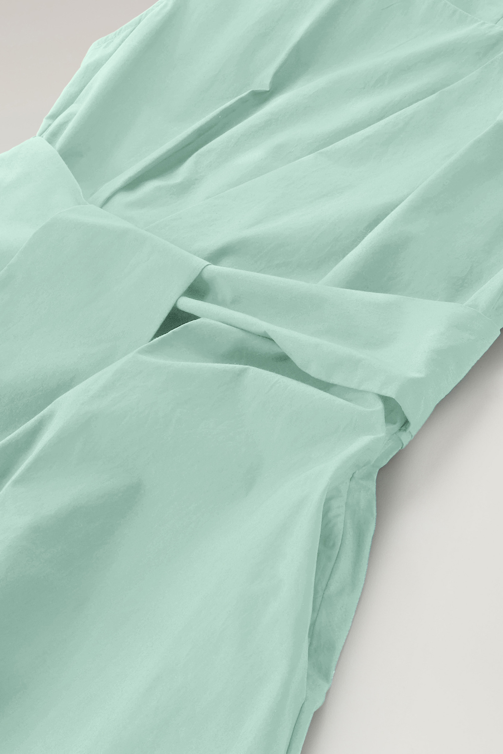 Midikleid aus reiner Baumwollpopeline grün photo 7 | Woolrich