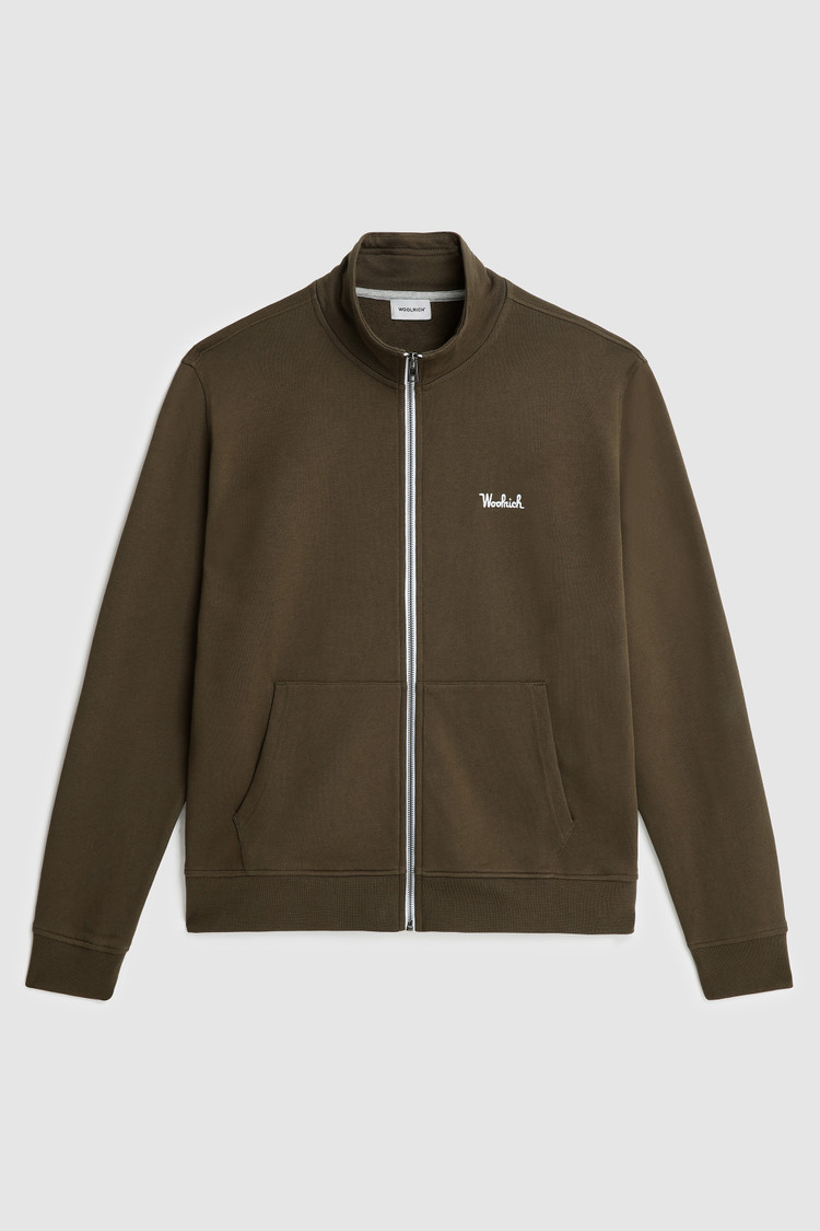 Essential Track sweater with embroidered logo