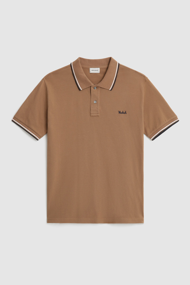 Polo Monterey de piqué de algodón