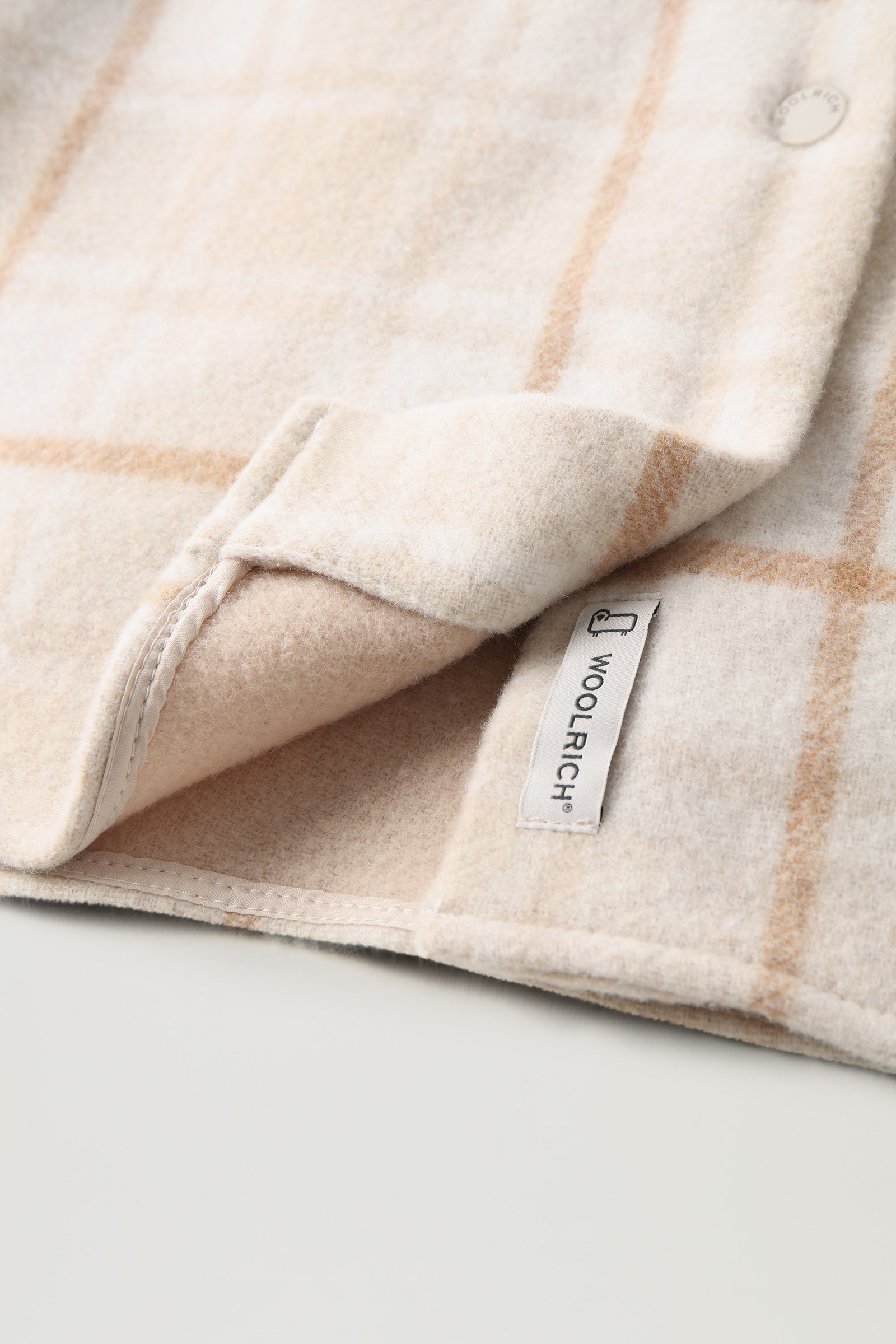 Giacca a camicia in misto cotone e lana giallo photo 9 | Woolrich