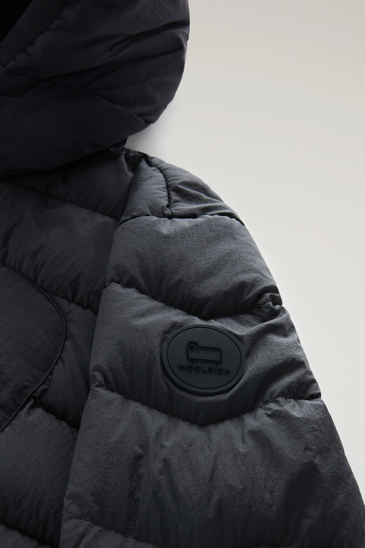 Lobster Down Jacket in Crinkle Nylon Black photo 3 | Woolrich