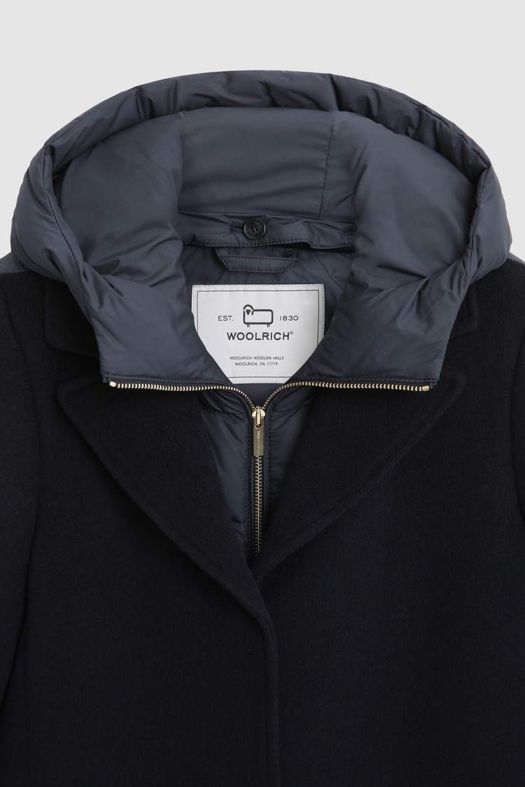 Parka Kuna 2 en 1 en laine mélangée italienne